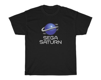 SEGA Saturn 90s Video Game System Throwback T-Shirt