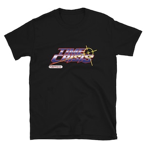 Time Crisis Namco Arcade PS1 Throwback Promo T-Shirt