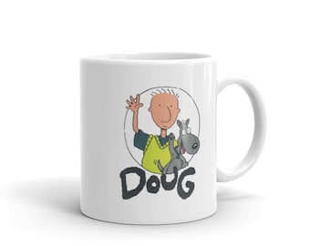 Mug à café rétro années 90 Doug Nickelodeon