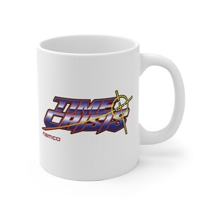 Time Crisis White Ceramic Mug