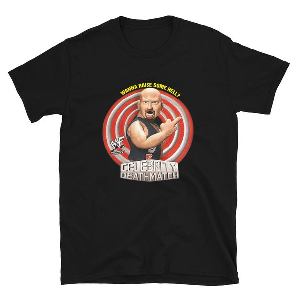 MTV Celebrity Deathmatch Stone Cold Steve Austin 90s Throwback T-Shirt