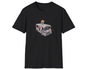 Twisted Metal Sweet Tooth Character Throwback Video Game T-Shirt