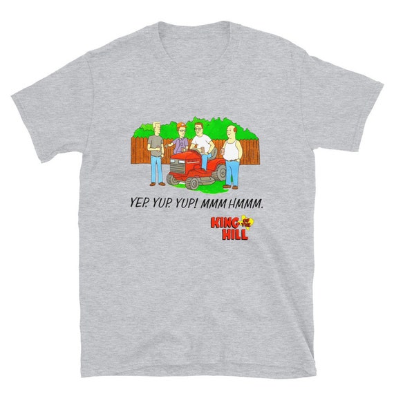 King of the Hill 90s MTV Mike Judge Throwback Promo T-shirt - Etsy
