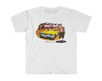 Crazy Taxi Sega Dreamcast Throwback Promo T-shirt