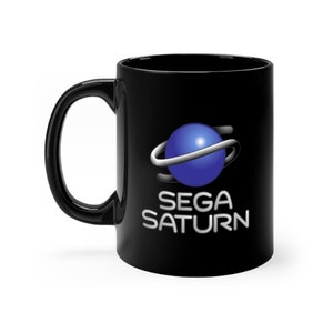 SEGA Saturn 90s Video Game System Throwback Mug 11oz