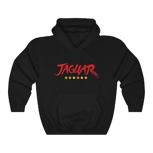 Atari Jaguar 64 Bit Video Game System 90s Retro Throwback Hooded Sweatshirt
