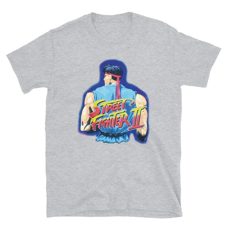 Street Fighter 2 Throwback 90s Arcade Capcom Promo T-shirt - Etsy