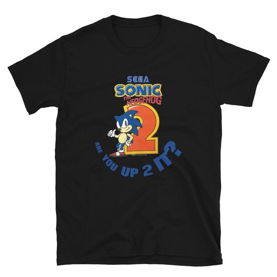 Sonic 2 Sega Genesis Sonic the Hedgehog 90s Promo Throwback T