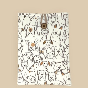 PUP LOVE "Page & Pocket" Book Sleeve