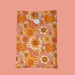 FLOWER POWER "Page & Pocket" Book Sleeve