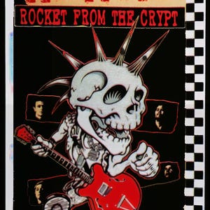 Rancid, Rocket from the Crypt Club Gig Poster Print