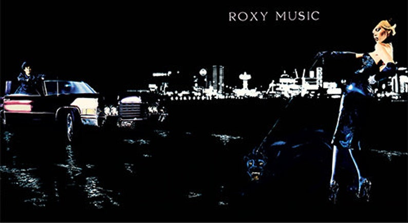 Roxy Music- For Your Pleasure- ULTRA REAR 1973 US Promo Poster Print image 3