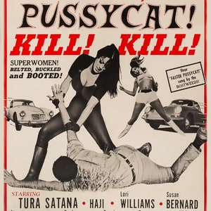 Faster Pussycat  1965  cult classic Movie Poster Print