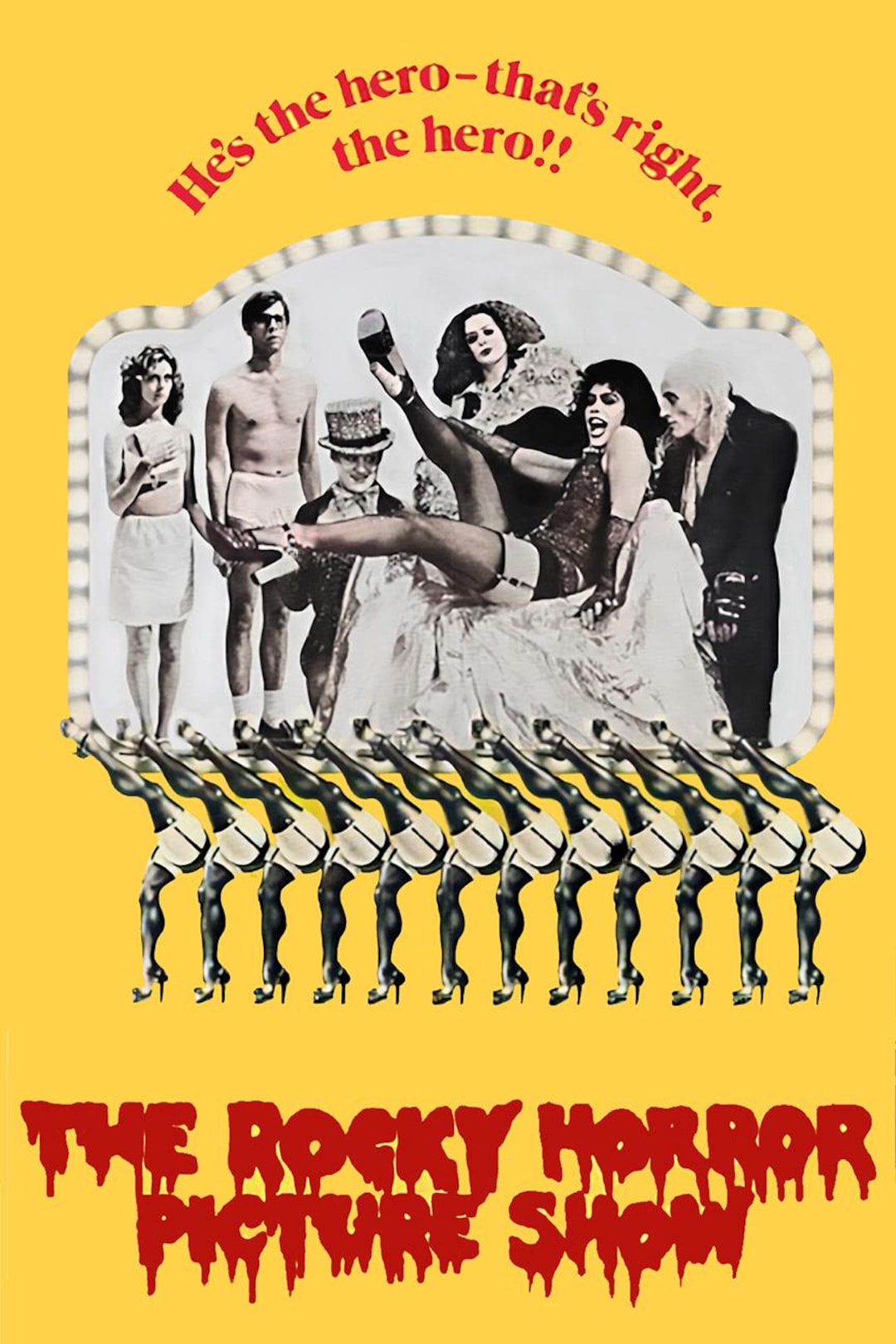 Rocky Horror Picture Show Movie Poster Reprint Etsy