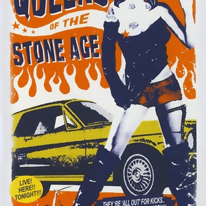 Queens of the Stone Age 2007  Concert Poster Rock City Nottingham