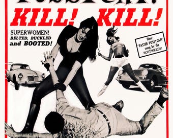 Faster Pussycat 1965 cult Movie classic Poster Print