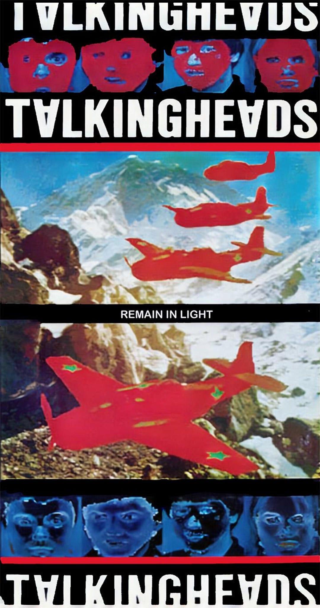 トーキング・ヘッズ 1980年 Remain in Light US プロモーション 