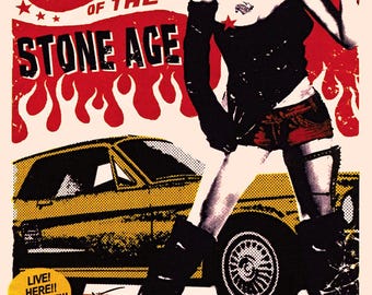 Queens of the Stone Age 2007  Concert Poster print