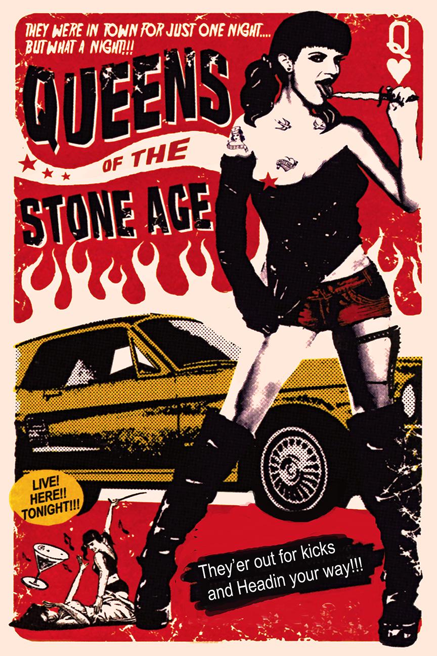 Queens of the Stone Age 2007 Concert Poster print