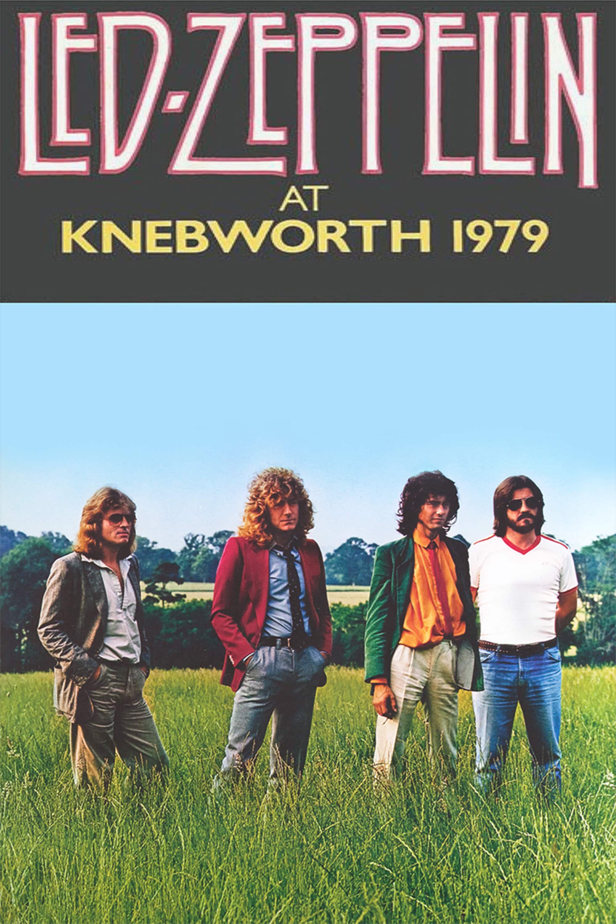 Led Zeppelin 1979 Knebworth Concert Poster Print - Etsy
