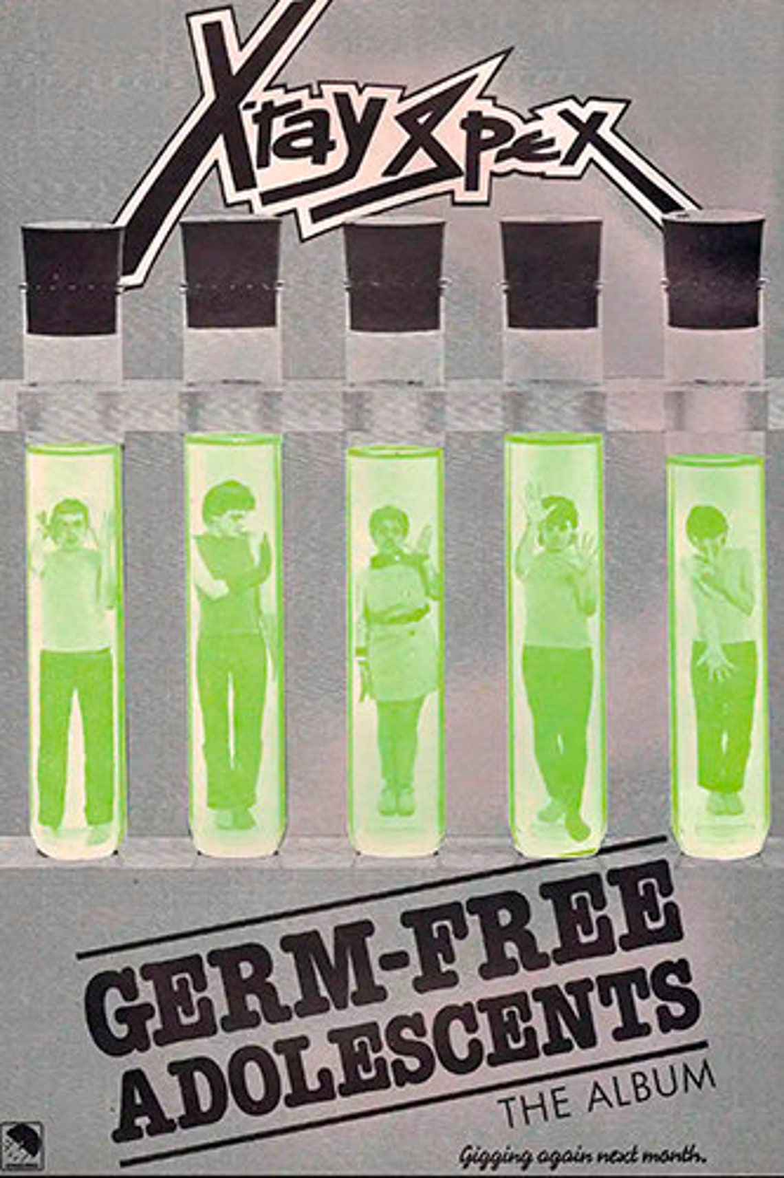 X Ray Spex 1978 Promo Poster Print Etsy