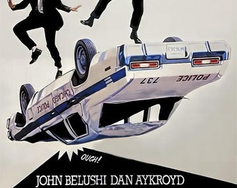 Blues Brothers 1980 Movie Poster Print