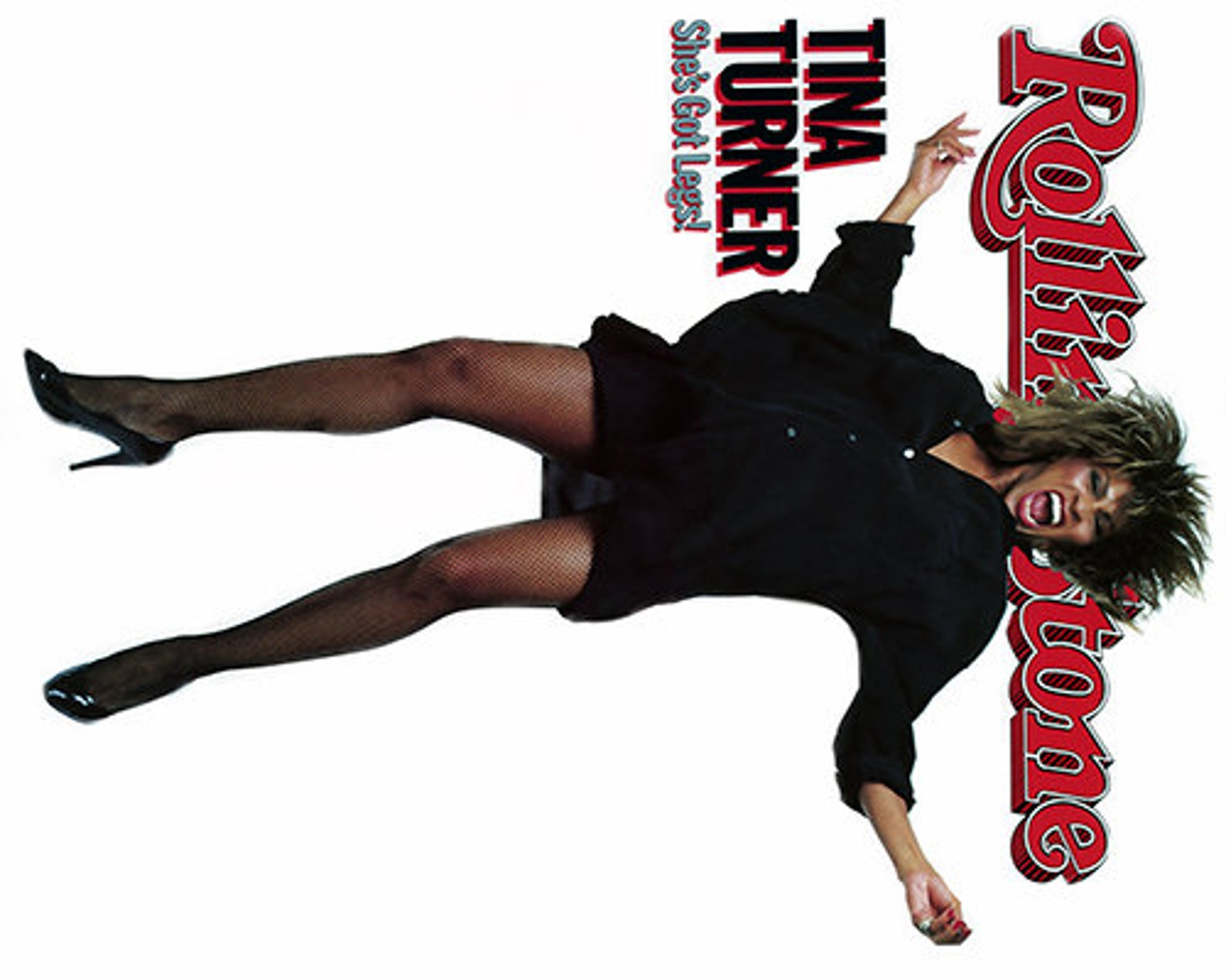 Tina Turner 1984 Rolling Stone Magazine Cover Poster print Etsy