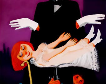Euro Circ Magic act Promo Poster Print