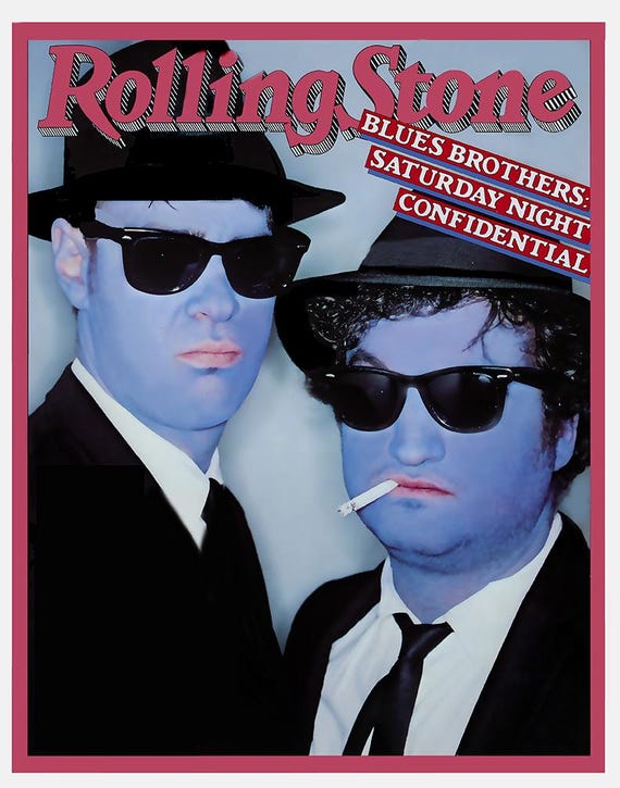 ★スペシャル ビンテージ！！1997年製 ブルースブラザーズ ベルーシ ポスター ☆スペシャル ビンテージ！！1997年製 ブルースブラザーズ ベルーシ