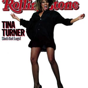 Tina Turner 1984 Rolling Stone Magazin Cover Poster Druck