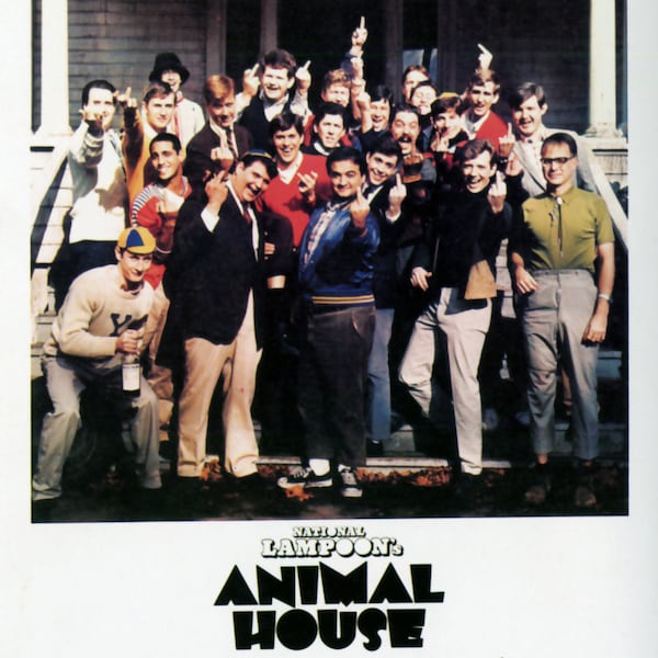 Animal House - National Lampoon - 1978 Movie Poster Print, John Belushi, Kevin Bacon,