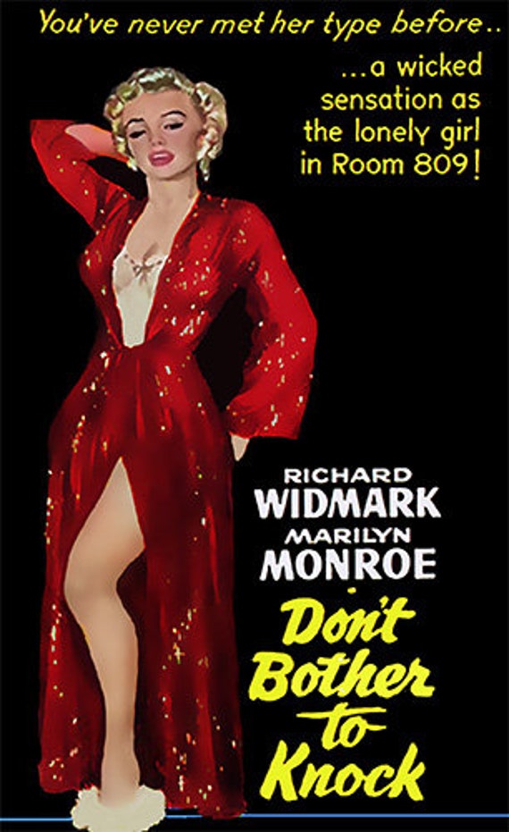 A Review of Marilyn Monroe's First Starring Role in Don't Bother to Knock