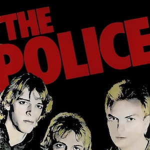 The Police 1978 Promo Poster Print