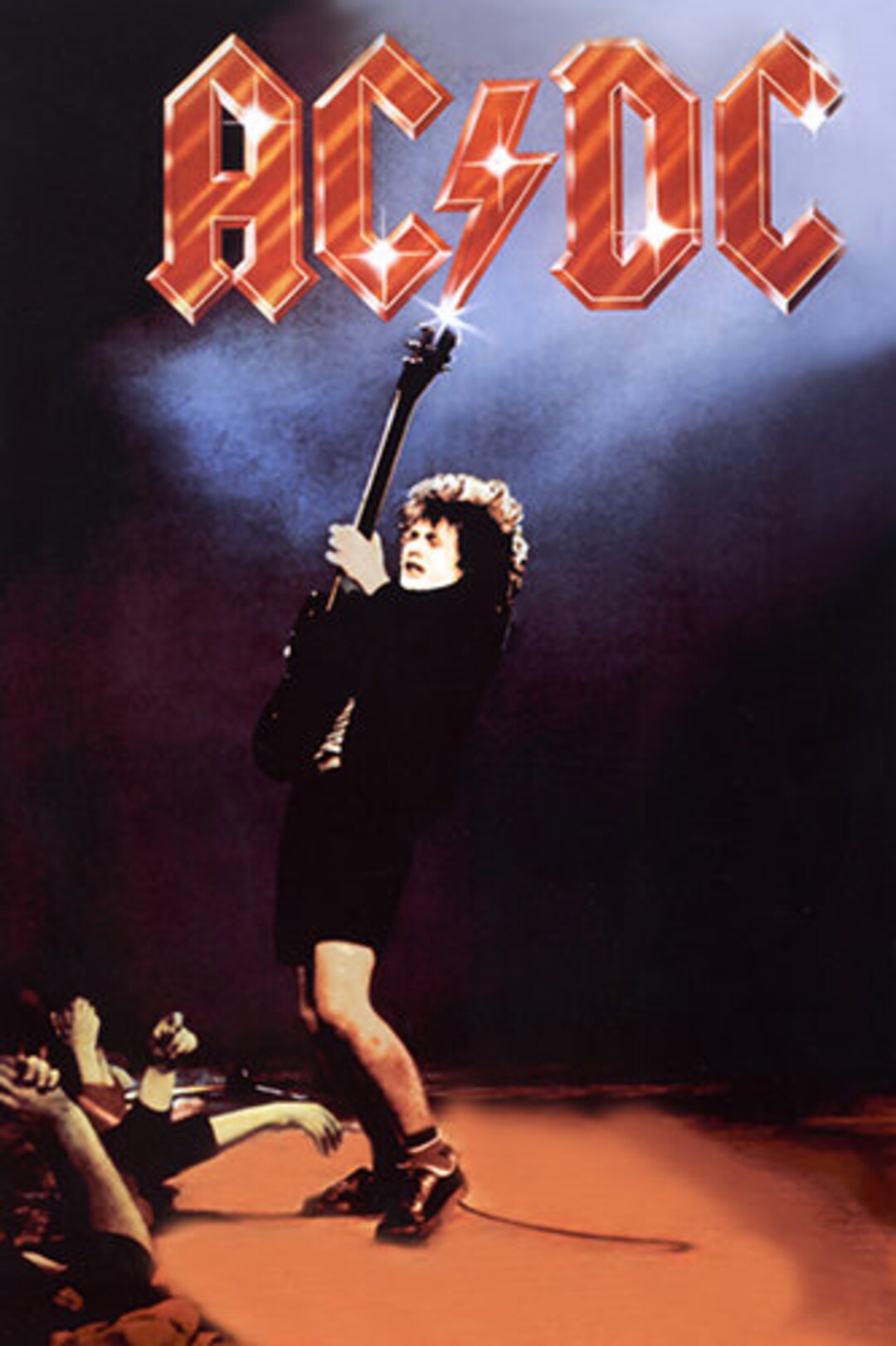 AC/DC -angus Young, Let There Be Rock Poster Print - Etsy UK