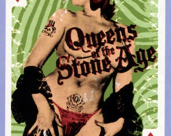 Queens of the Stone Age 2008 Concert Poster Print