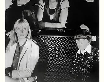 The Velvet Underground and Nico 1960s Promo Photo Print