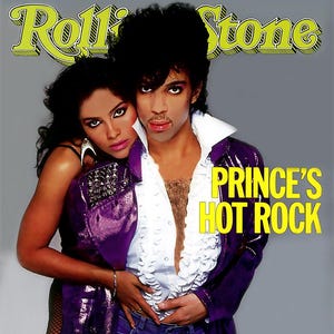 Prince & Vanity 1983  Rolling Stone Magazine Cover poster print