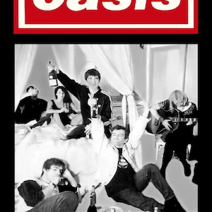 当時モノ激レア oasis ビッグサイズポスター オアシス 再入荷/希少品】バンド「OASIS オアシス」2000年ドイツ公演