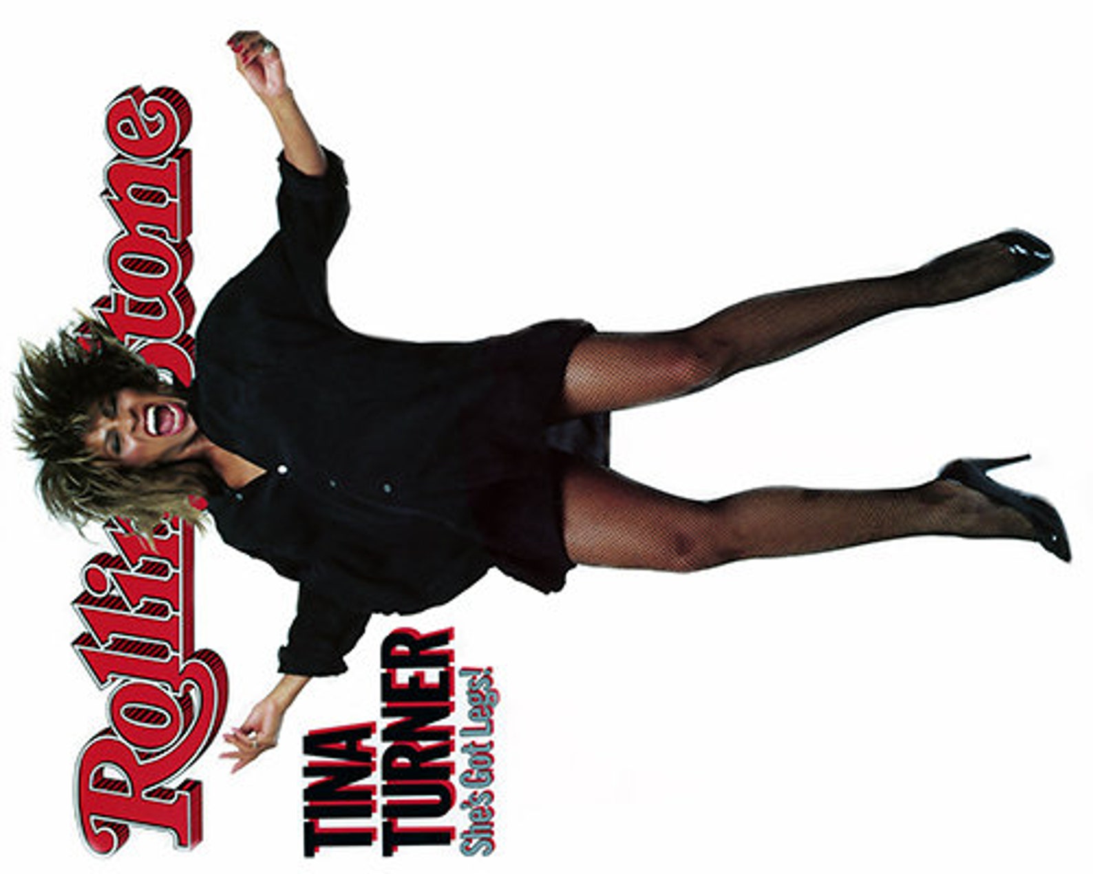 Tina Turner 1984 Rolling Stone Magazine Cover Poster Print Etsy