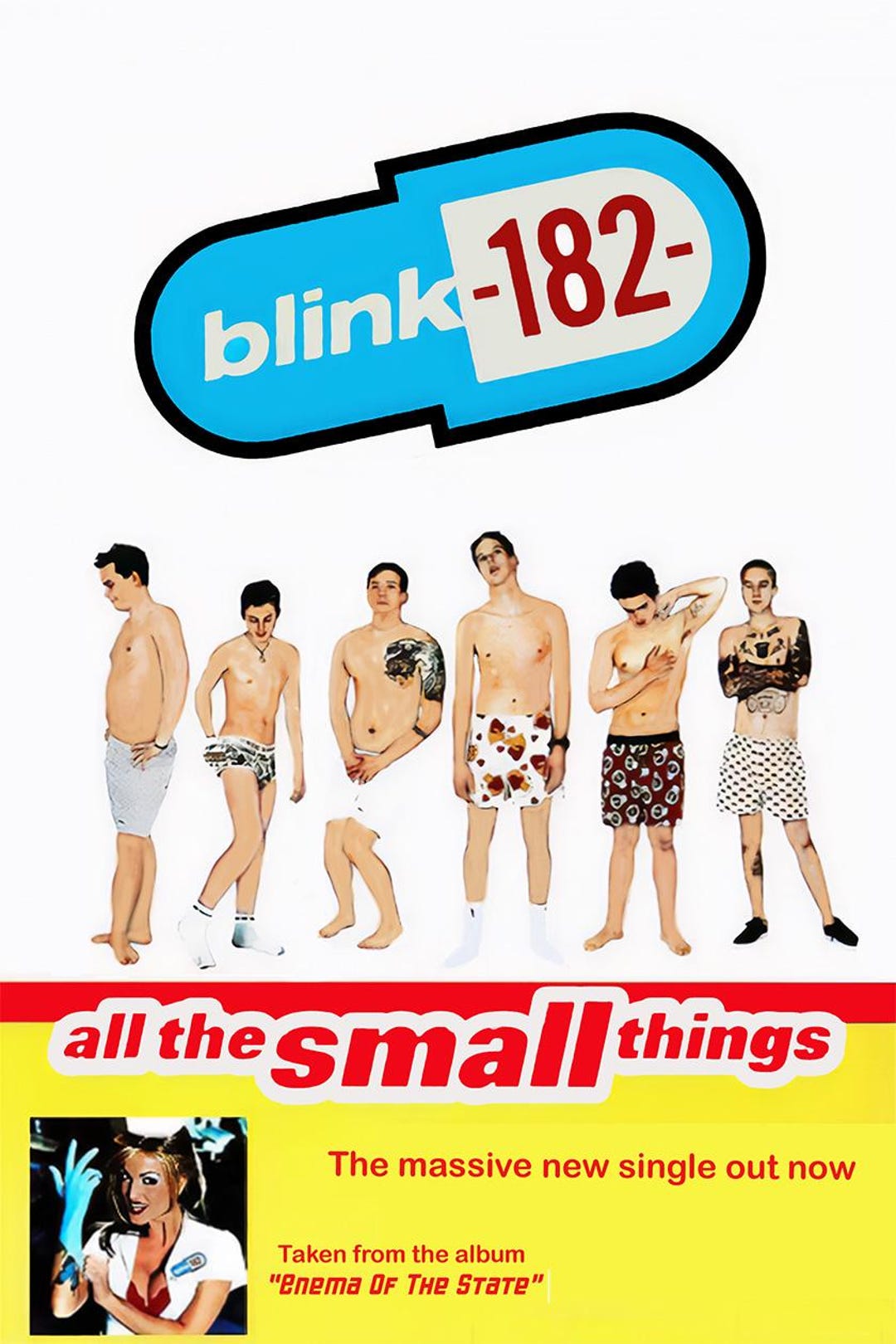 90s デッドストック BLINK 182 大判ポスター 90s デッドストック BLINK