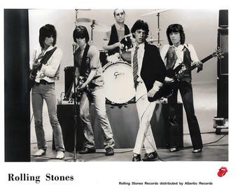Rolling Stones 1978 Promo Photograph Print