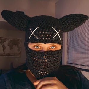 Custom Crochet Balaclava Mask