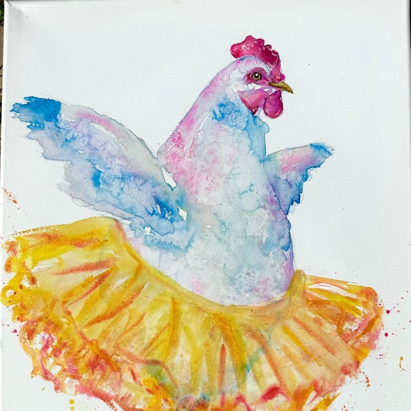 Chicken Art - Etsy