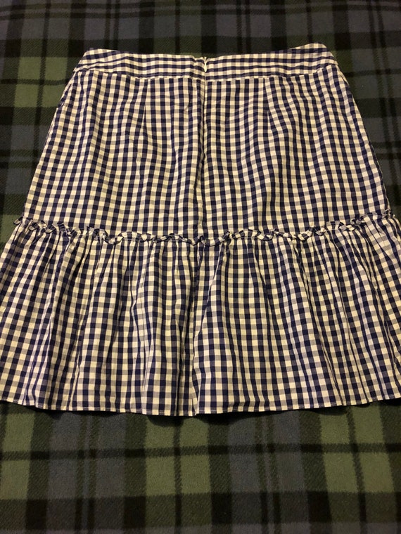 Vintage Cacharel Gingham Skirt M | Etsy