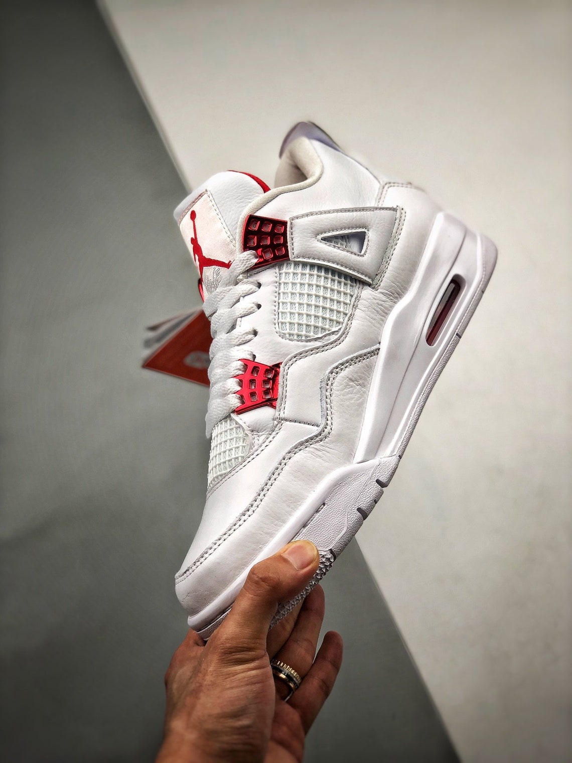 jordan 4 metallic red uk