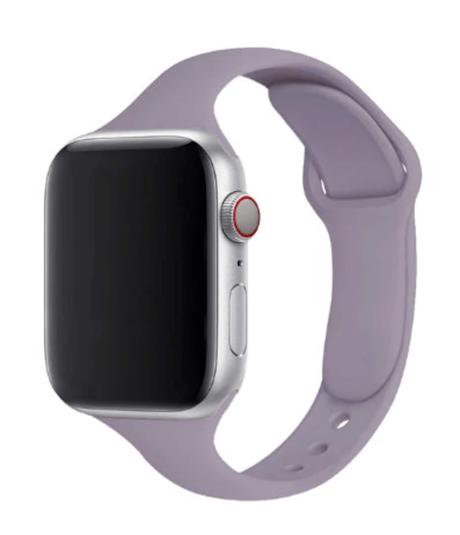Slim Silicone Solo Loop for Apple Watch Band Watch Series SE | Etsy
