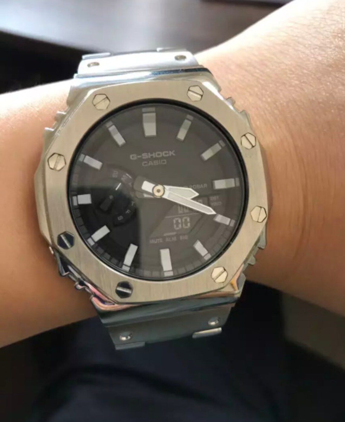 casio ga2100 steel