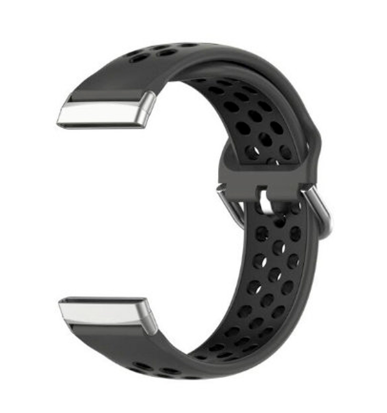 Fitbit Watch Band Silicone TwoColor Loop Band Strap For Etsy