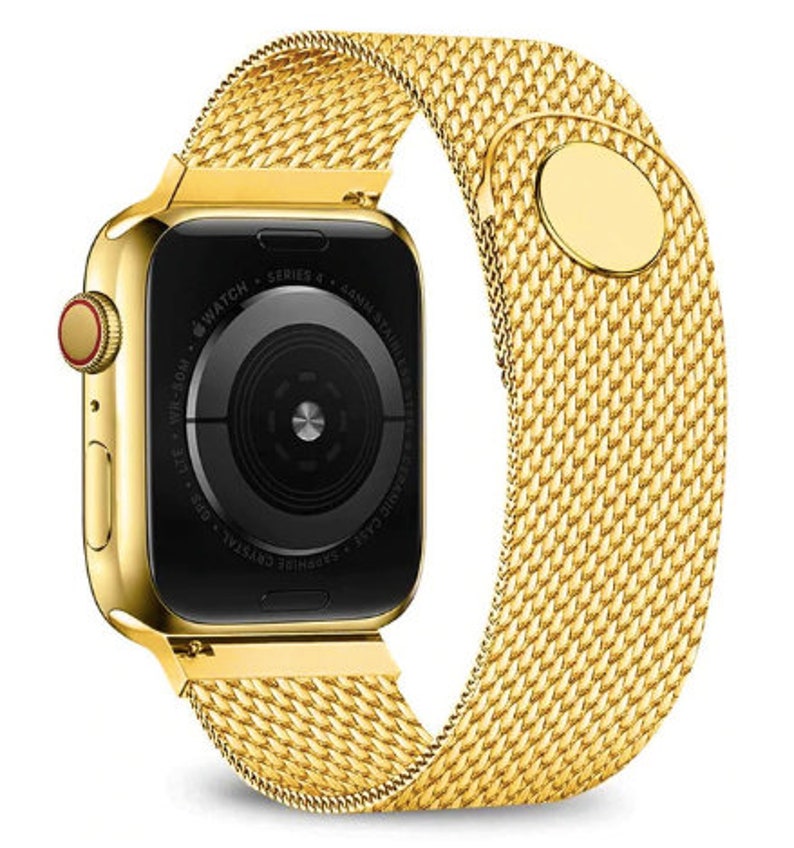 Apple Watch Strap Metal Stainless Steel Case Watch Strap Etsy