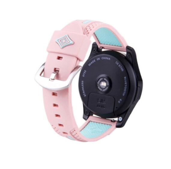Correa Universal 20mm Amazfit Bip / GTS / Bip Lite / Huawei / Samsung / .  Oslo Goma Negro-Verde » Sk Telefonía